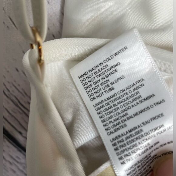 MICHAEL Michael Kors One Piece Swimsuit Striped 14 - Picture 8 of 8